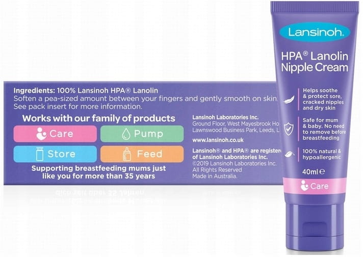 Lansinoh lanolina maść pielęgnacyjna na brodawki 40ml