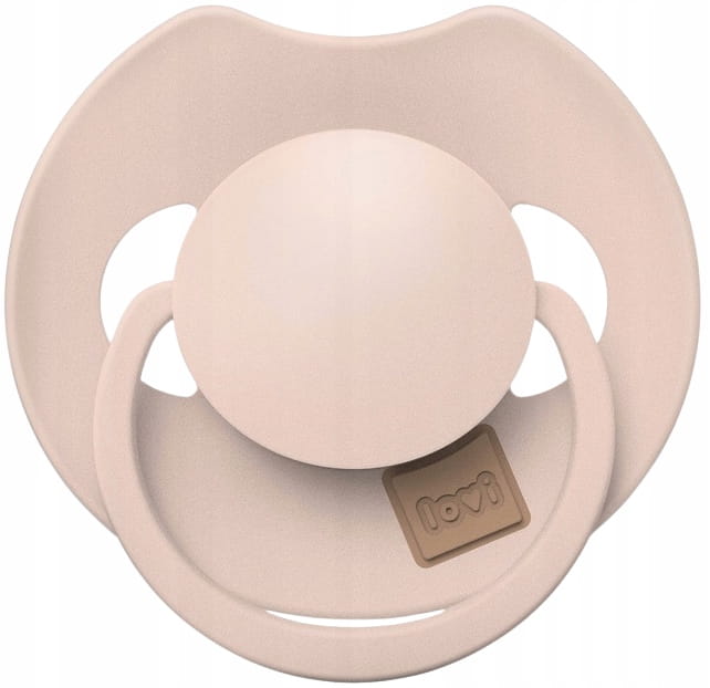 Lovi prime smoczek silikonowy dynamiczny 0-6m 1szt nude + etui