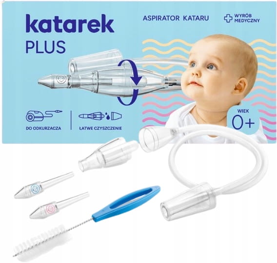 KATAREK PLUS ASPIRATOR DO NOSA DO ODKURZACZA ATEST
