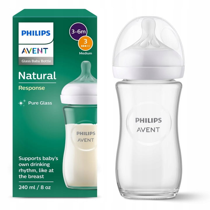 Philips Avent butelka antykolkowa natural response 240ml SCY933/01
