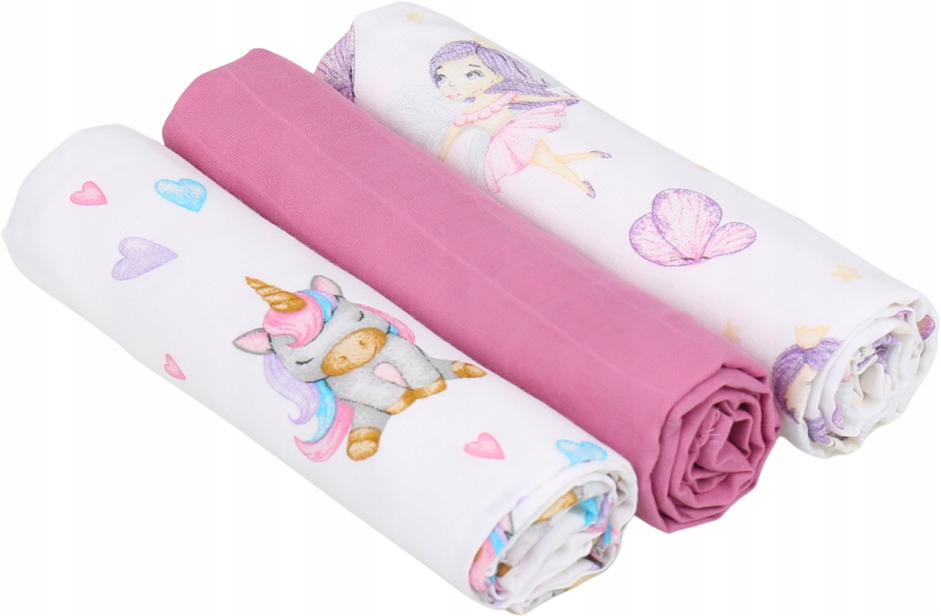 Pieluchy muślinowe pieluszki premium zestaw 3szt 60x75cm Babymam