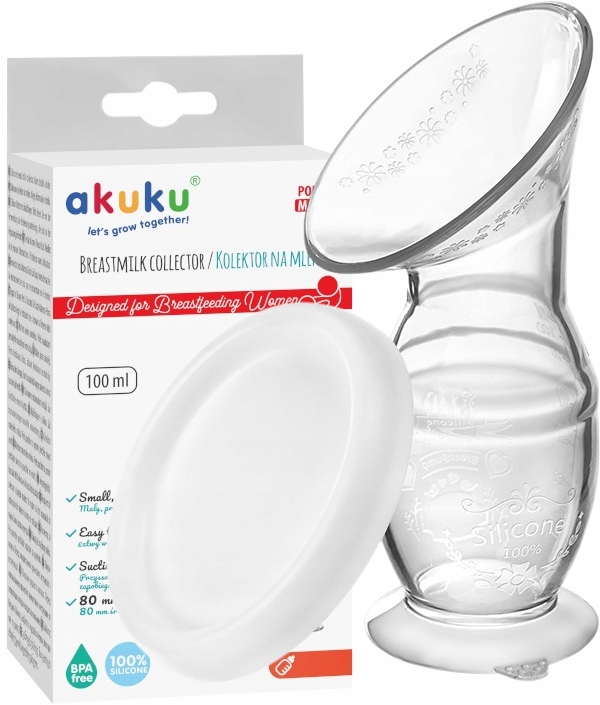 Akuku kolektor mleka magiczna butelka odciągacz