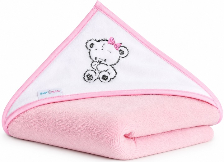 Babymam okrycie kąpielowe ręcznik 100x100 bawełna